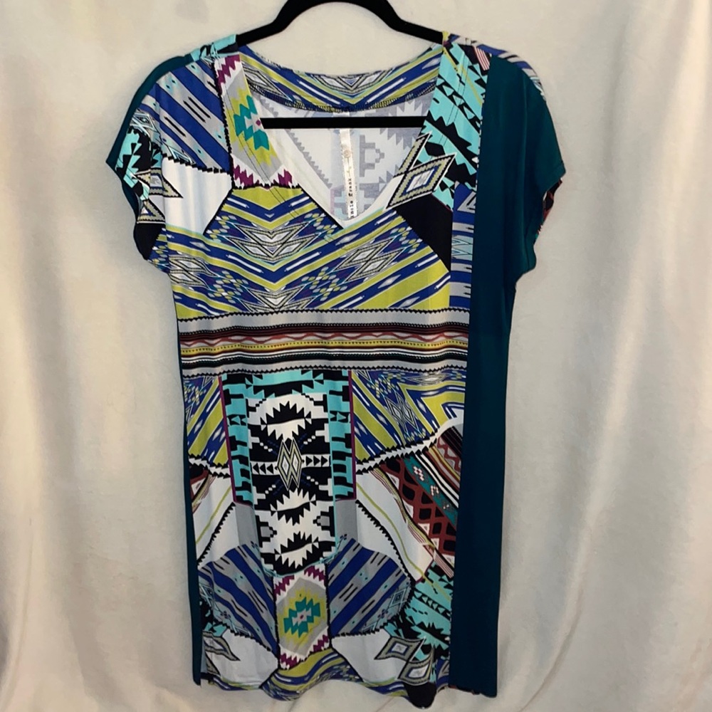 Pattern Blue Sundress